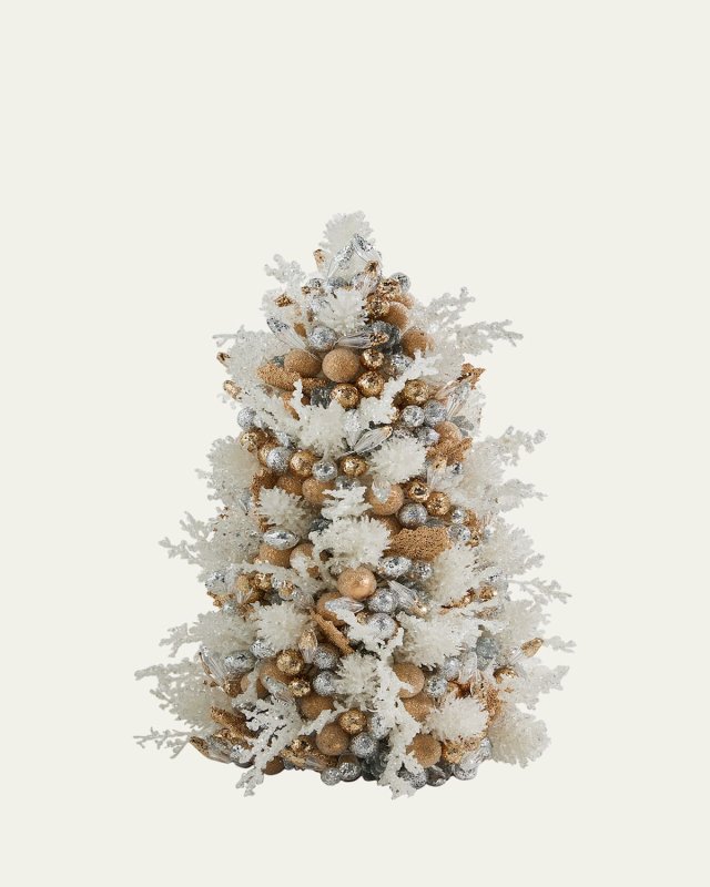 12" Winter Splendor Tree Christmas Decoration